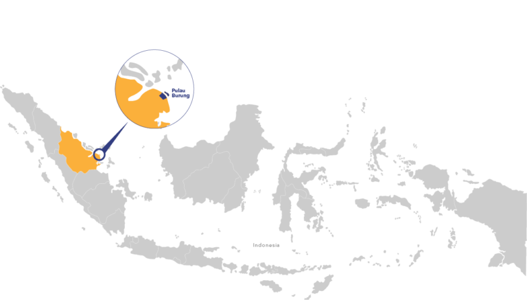 Pulau Burung Map